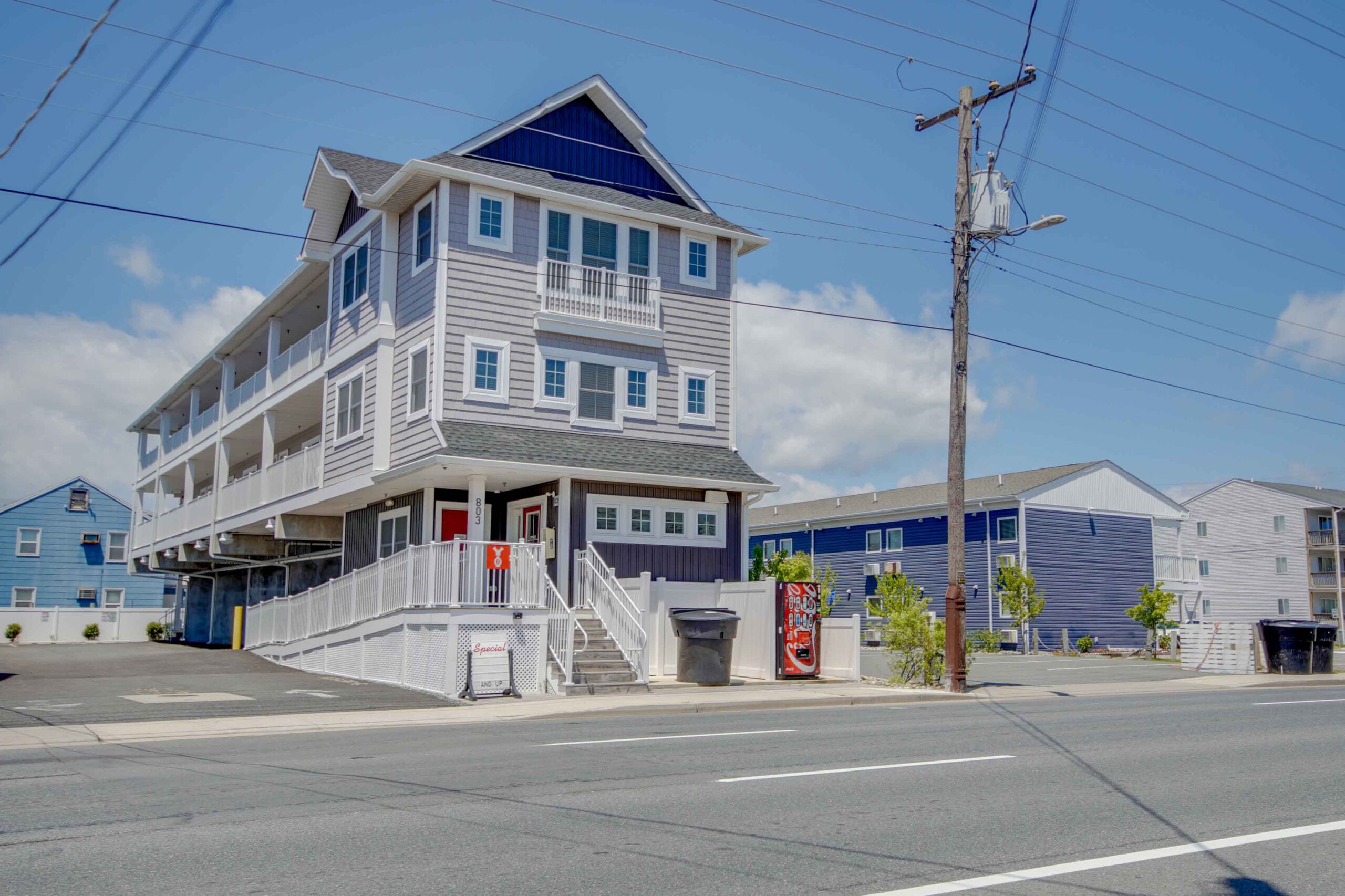 exterior of hotel