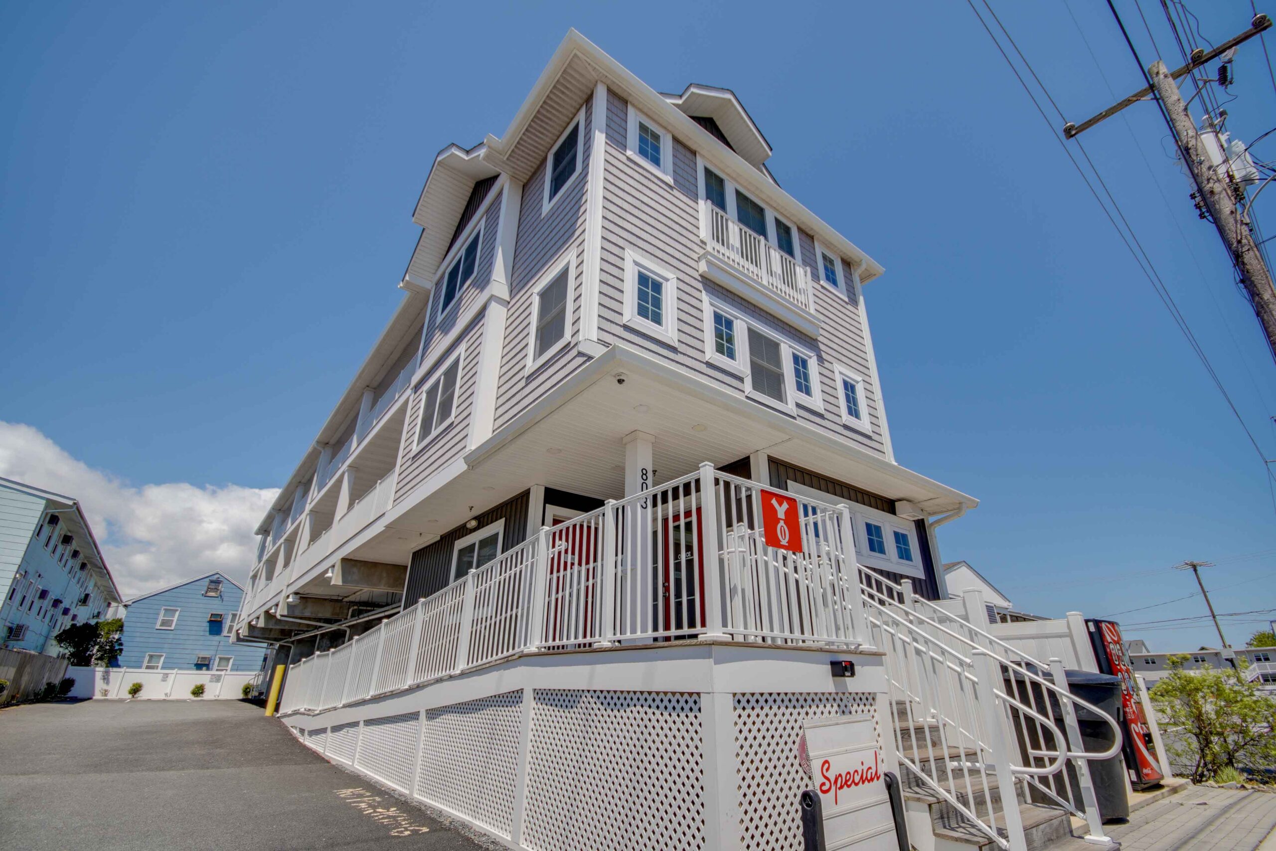 exterior of hotel
